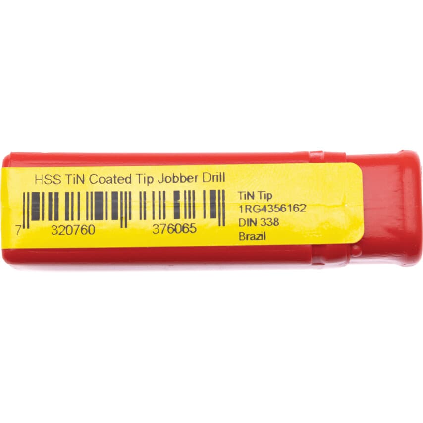 A002 1.00MM HSS Straight Shank Jobber Drills - TiN Tipped
