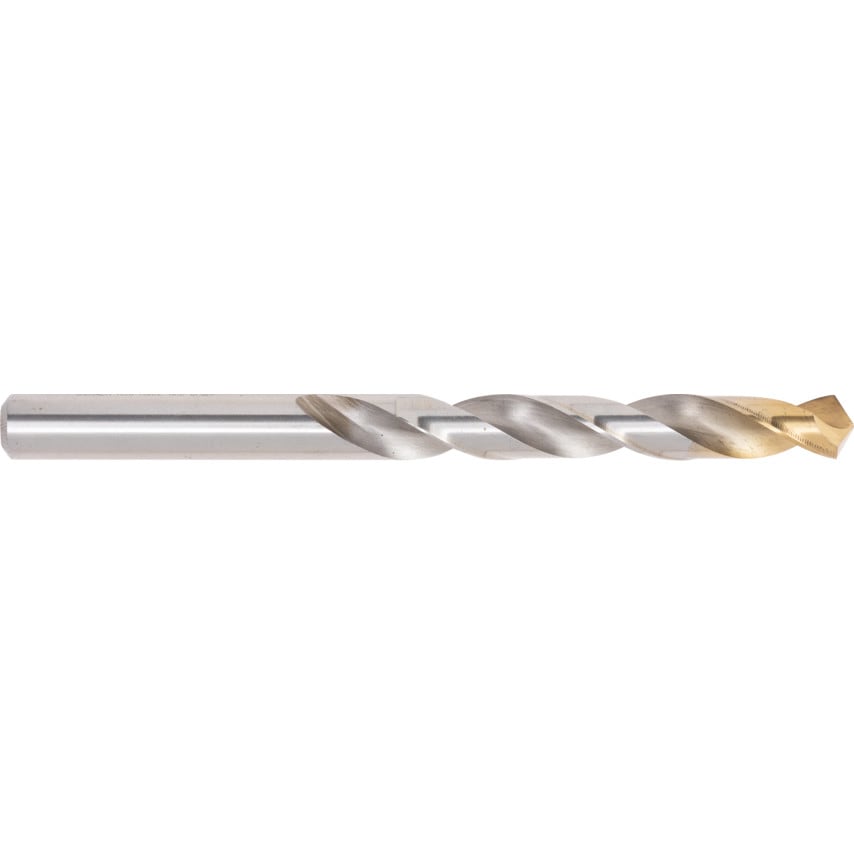 A002 10.50MM HSS Straight Shank Jobber Drills - TiN Tipped
