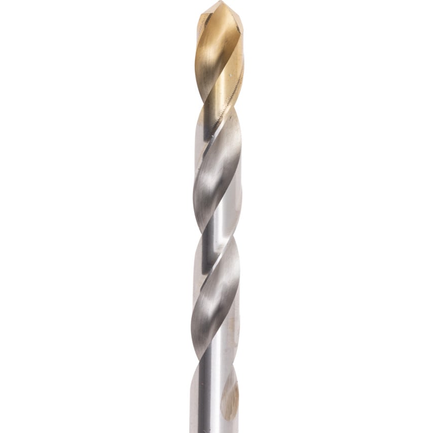 A002 10.50MM HSS Straight Shank Jobber Drills - TiN Tipped