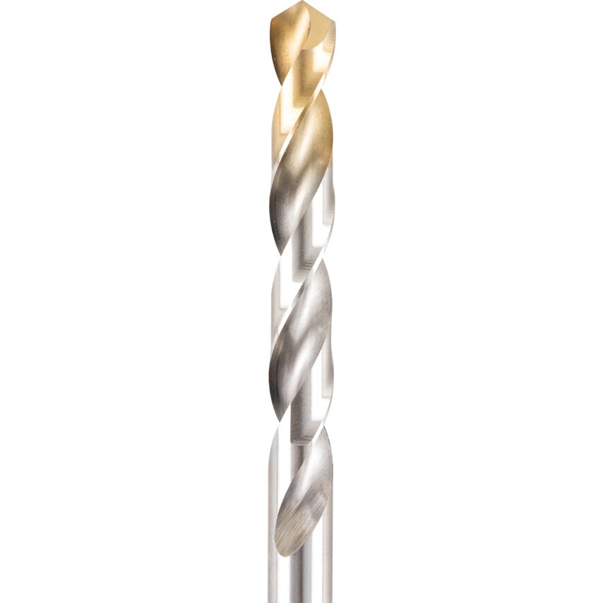 A002 10.60MM HSS Straight Shank Jobber Drills - TiN Tipped