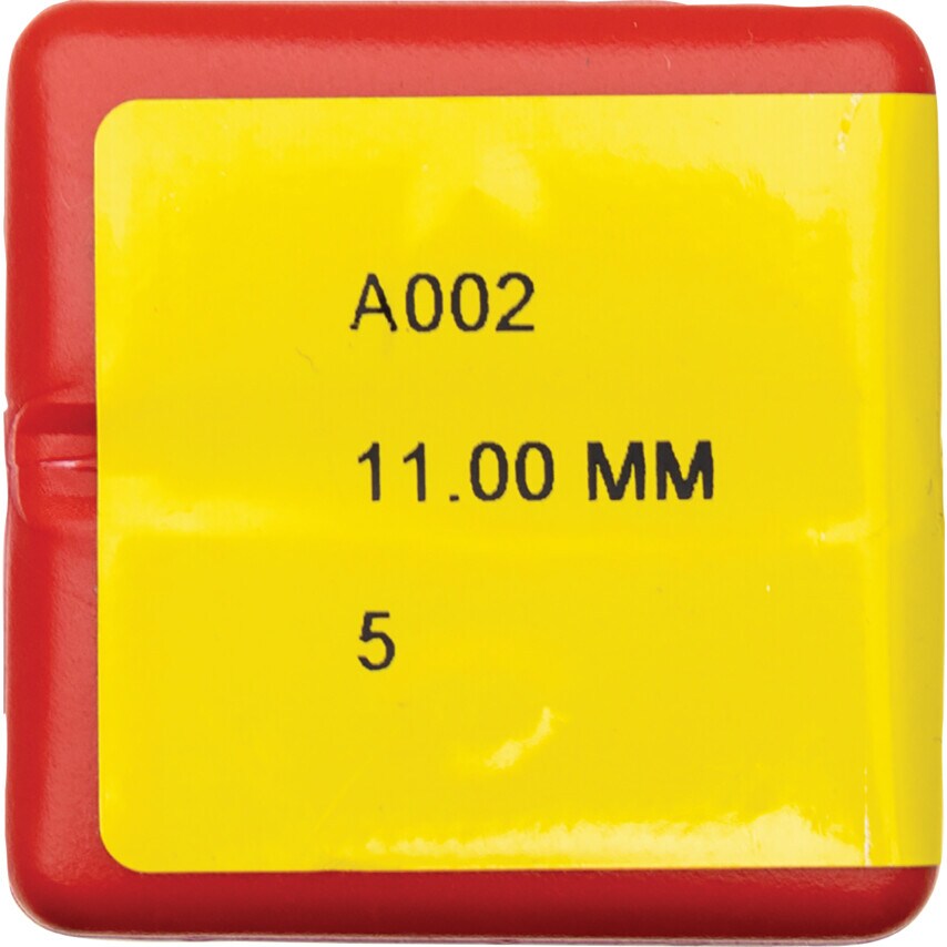 A002 11.00MM HSS Straight Shank Jobber Drills - TiN Tipped