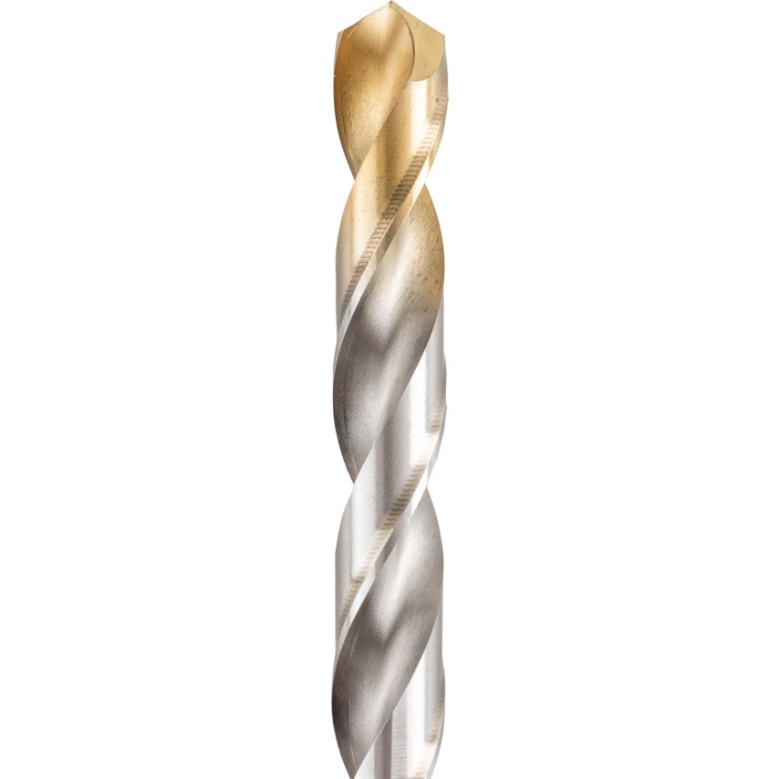 A002 11.50MM HSS Straight Shank Jobber Drills - TiN Tipped