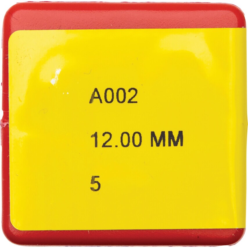 A002 12.00MM HSS Straight Shank Jobber Drills - TiN Tipped