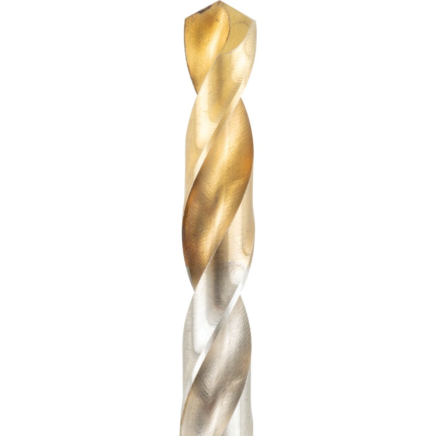 A002 13/64" HSS Straight Shank Jobber Drills - TiN Tipped
