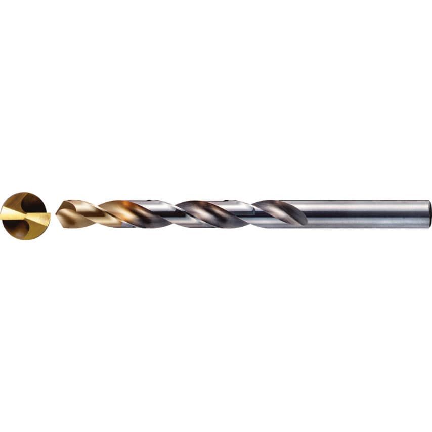 A002 15.25MM HSS Straight Shank Jobber Drills - TiN Tipped