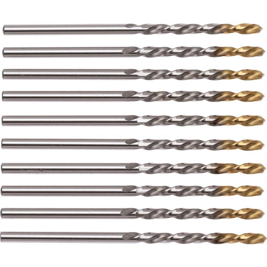 A002 2.20MM HSS Straight Shank Jobber Drills - TiN Tipped