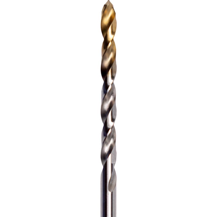 A002 3.00MM HSS Straight Shank Jobber Drill - TiN Tipped