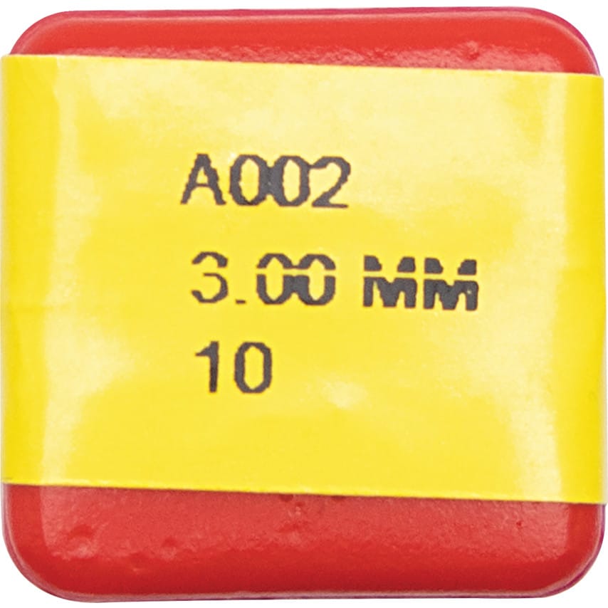 A002 3.00MM HSS Straight Shank Jobber Drill - TiN Tipped
