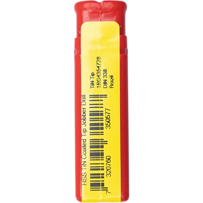 A002 3.00MM HSS Straight Shank Jobber Drill - TiN Tipped