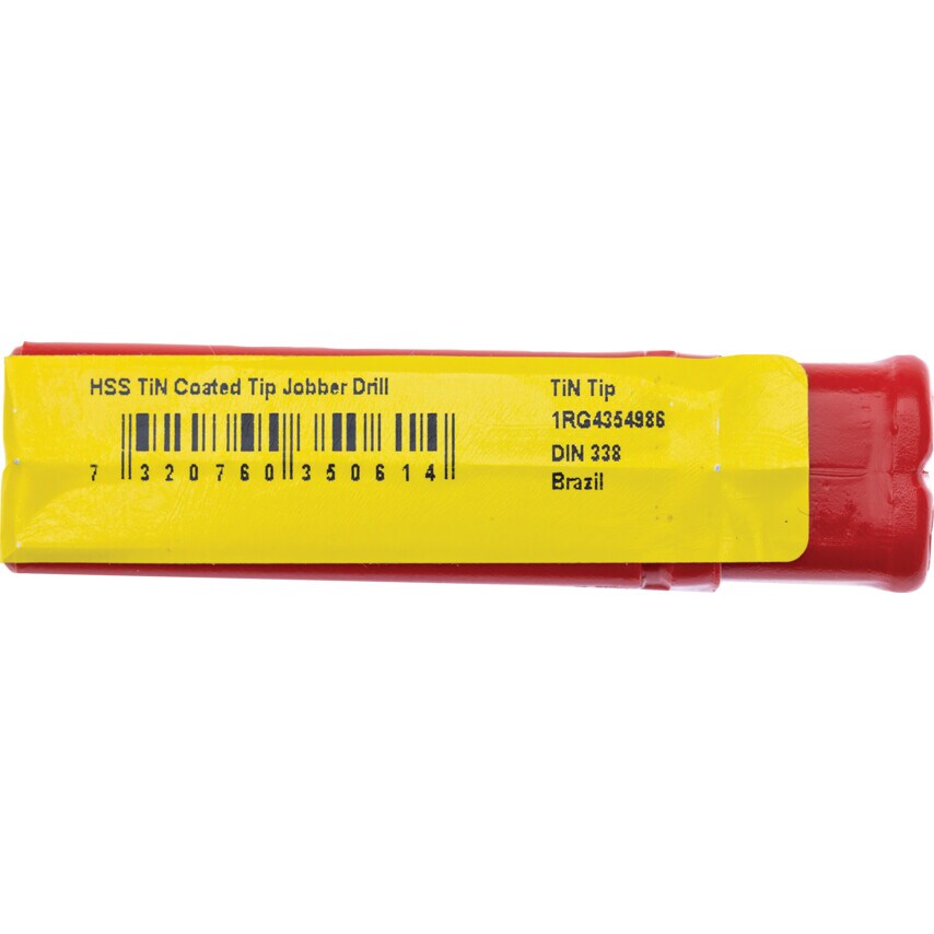 A002 3.30MM HSS Straight Shank Jobber Drills - TiN Tipped
