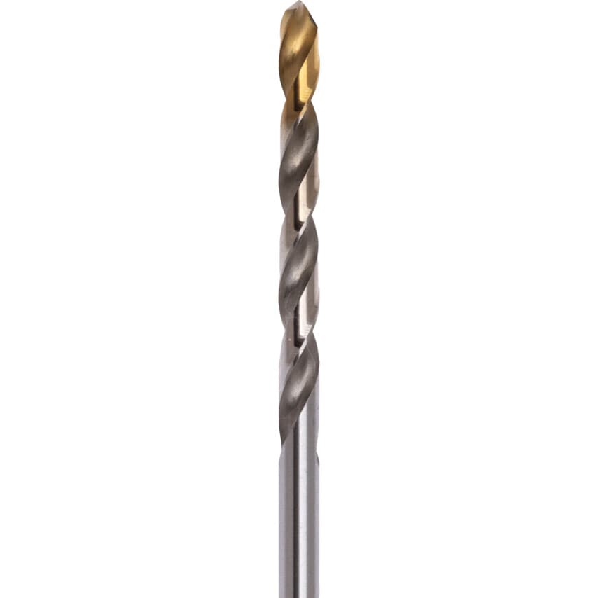 A002 4.00MM HSS Straight Shank Jobber Drill - TiN Tipped