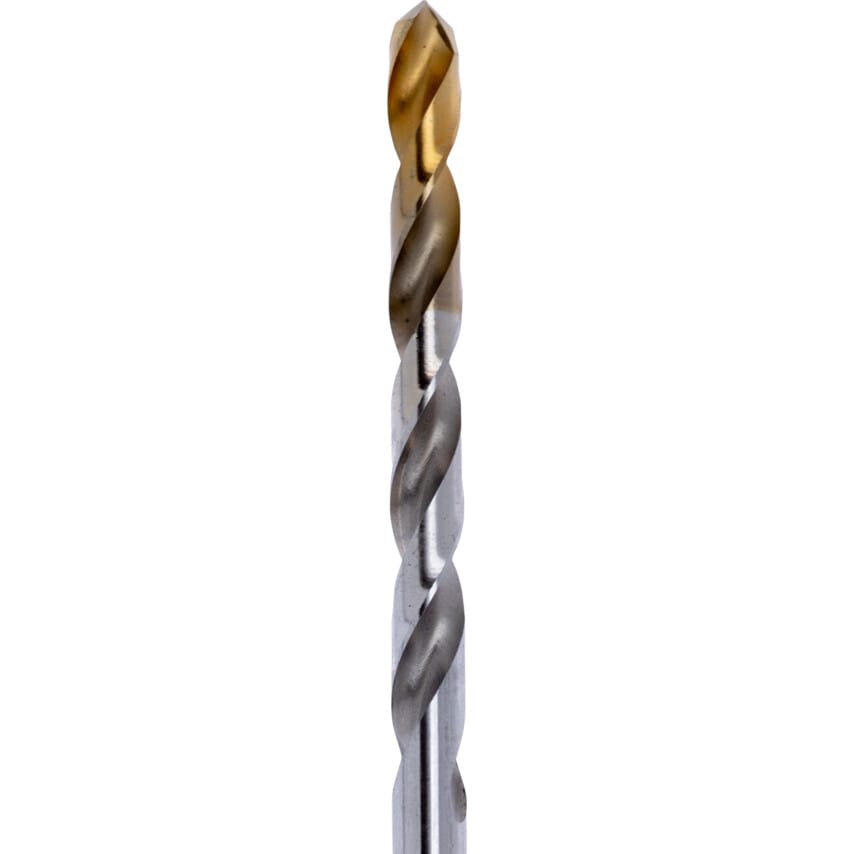 A002 4.50MM HSS Straight Shank Jobber Drill - TiN Tipped