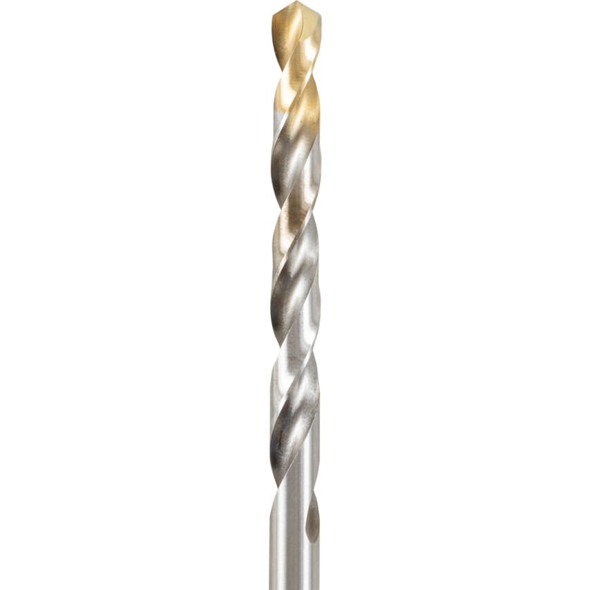 A002 4.70MM HSS Straight Shank Jobber Drills - TiN Tipped
