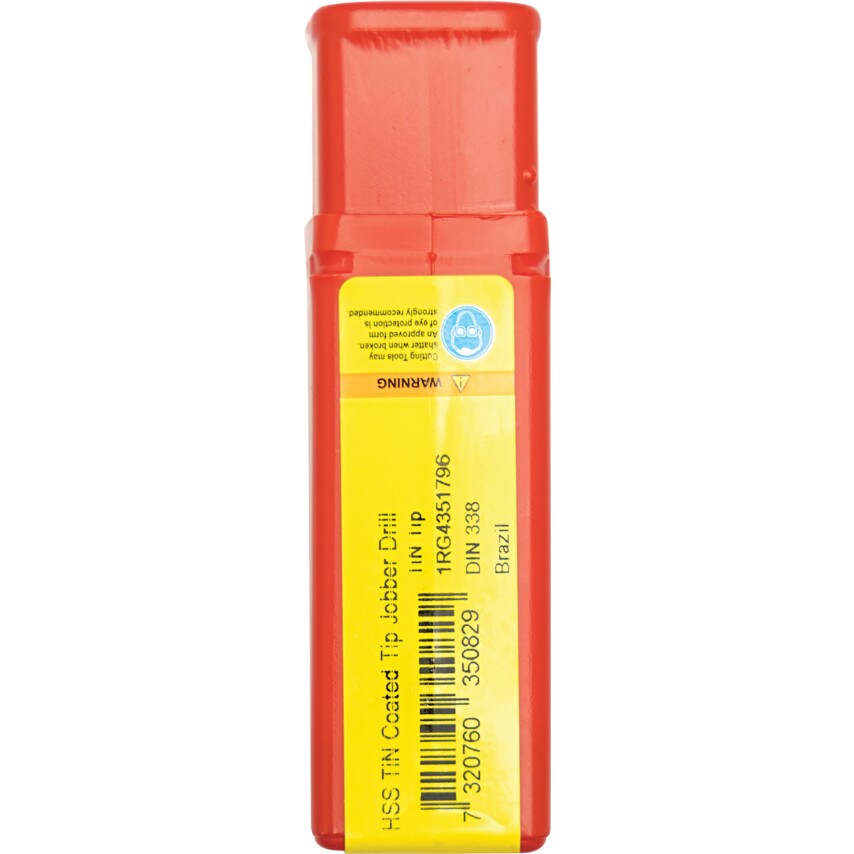 A002 5.00MM HSS Straight Shank Jobber Drill - TiN Tipped