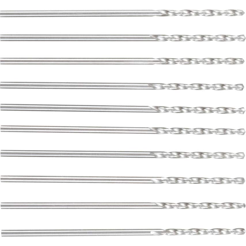 A002 5/16" HSS Straight Shank Jobber Drills - TiN Tipped