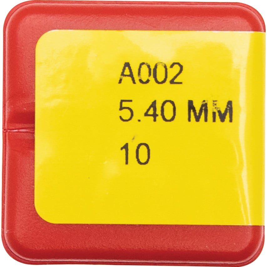 A002 5.40MM HSS Straight Shank Jobber Drills - TiN Tipped