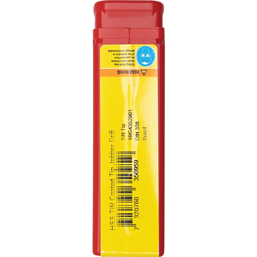 A002 6.00MM HSS Straight Shank Jobber Drills - TiN Tipped