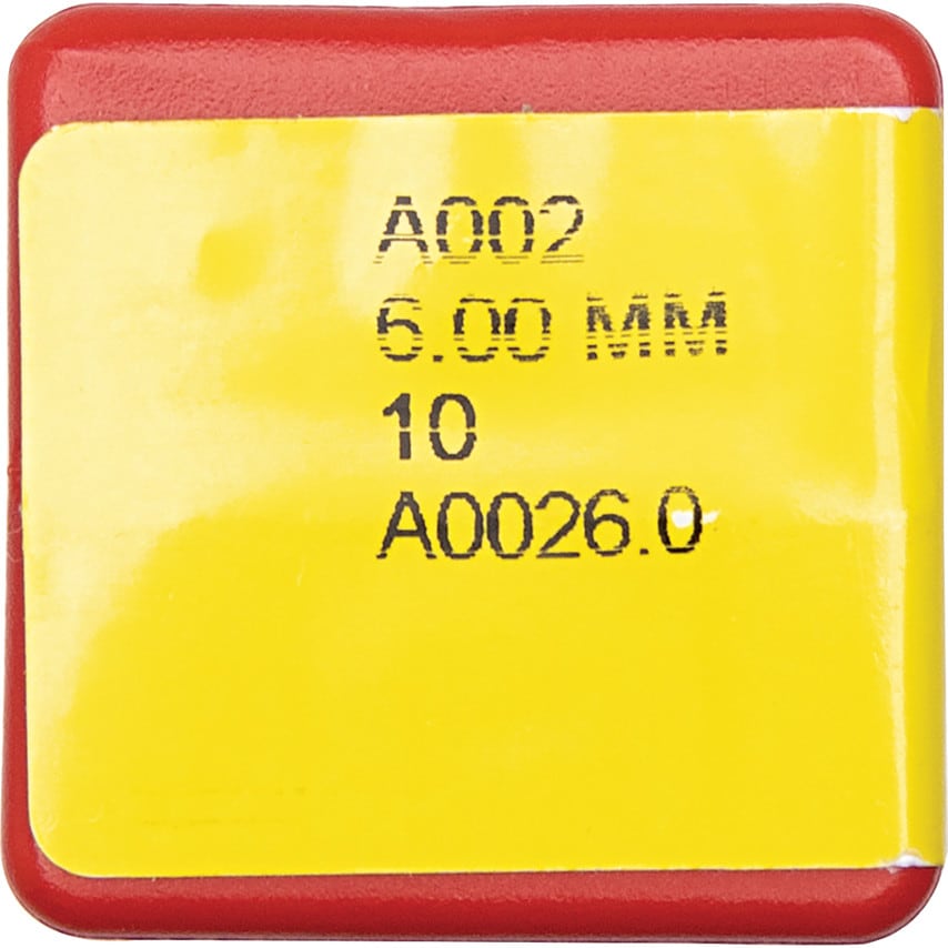 A002 6.00MM HSS Straight Shank Jobber Drills - TiN Tipped