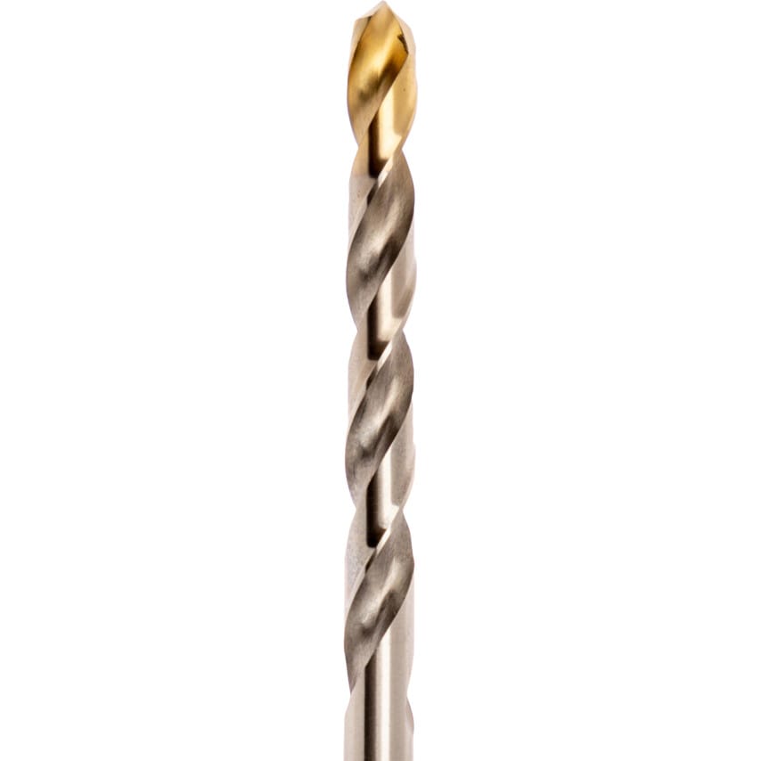 A002 6.50MM HSS Straight Shank Jobber Drills - TiN Tipped