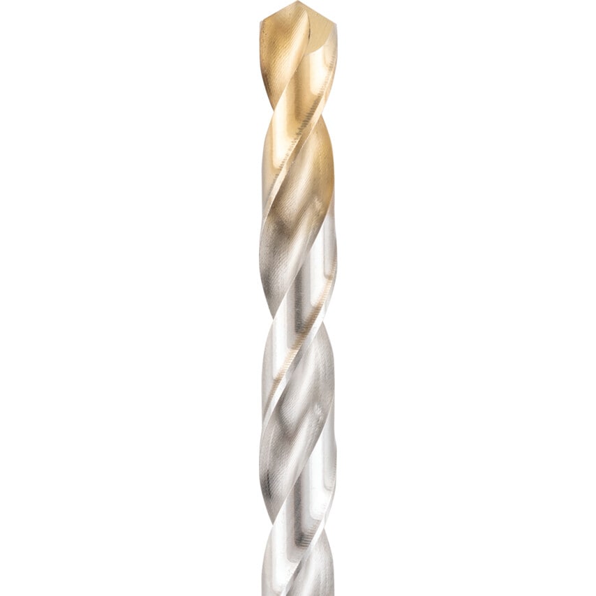 A002 7.10MM HSS Straight Shank Jobber Drills - TiN Tipped
