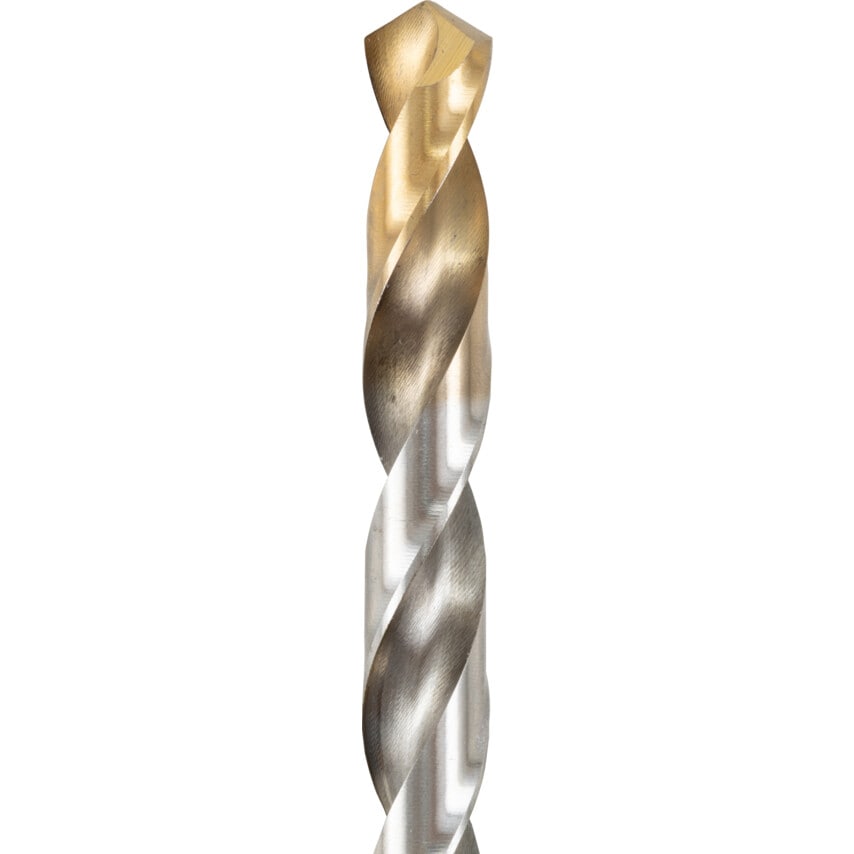 A002 8.40MM HSS Straight Shank Jobber Drills - TiN Tipped