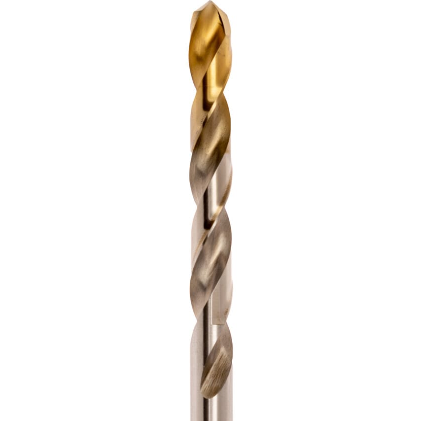 A002 8.50MM HSS Straight Shank Jobber Drills - TiN Tipped