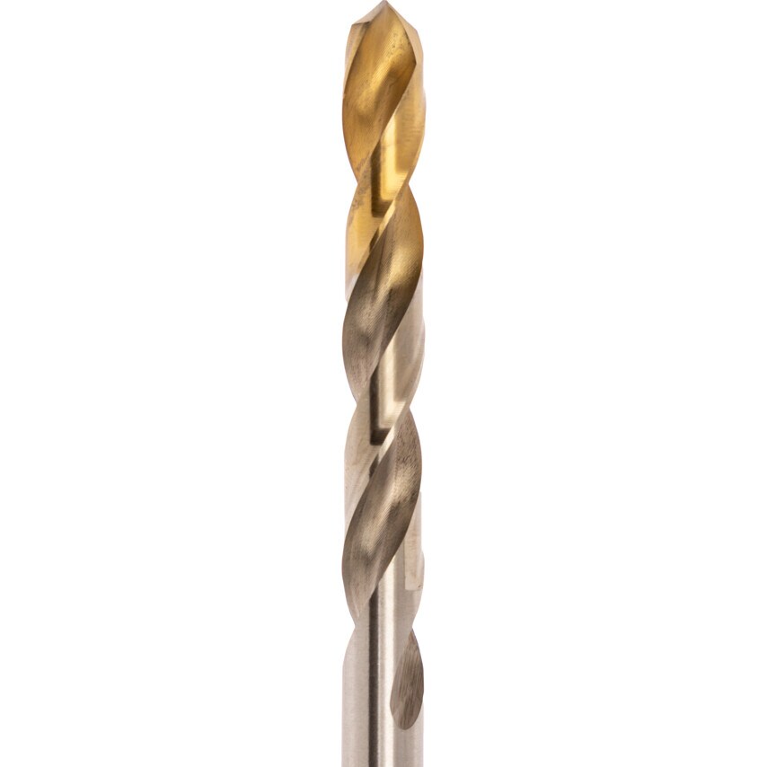 A002 9.50MM HSS Straight Shank Jobber Drills - TiN Tipped