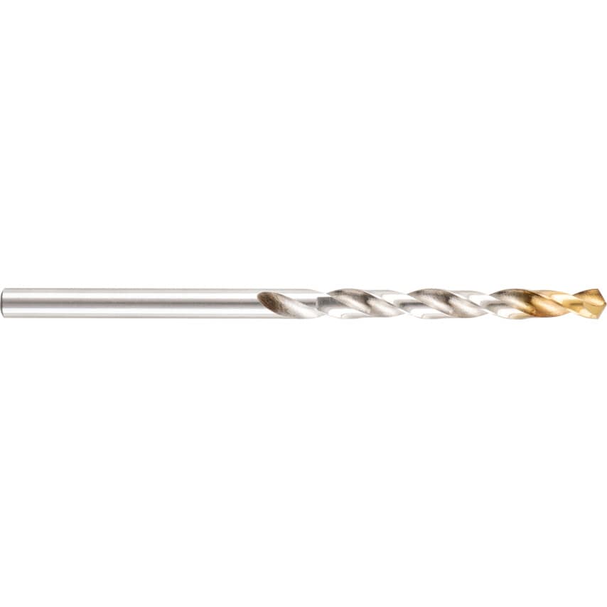 A002 9/64" HSS Straight Shank Jobber Drills - TiN Tipped