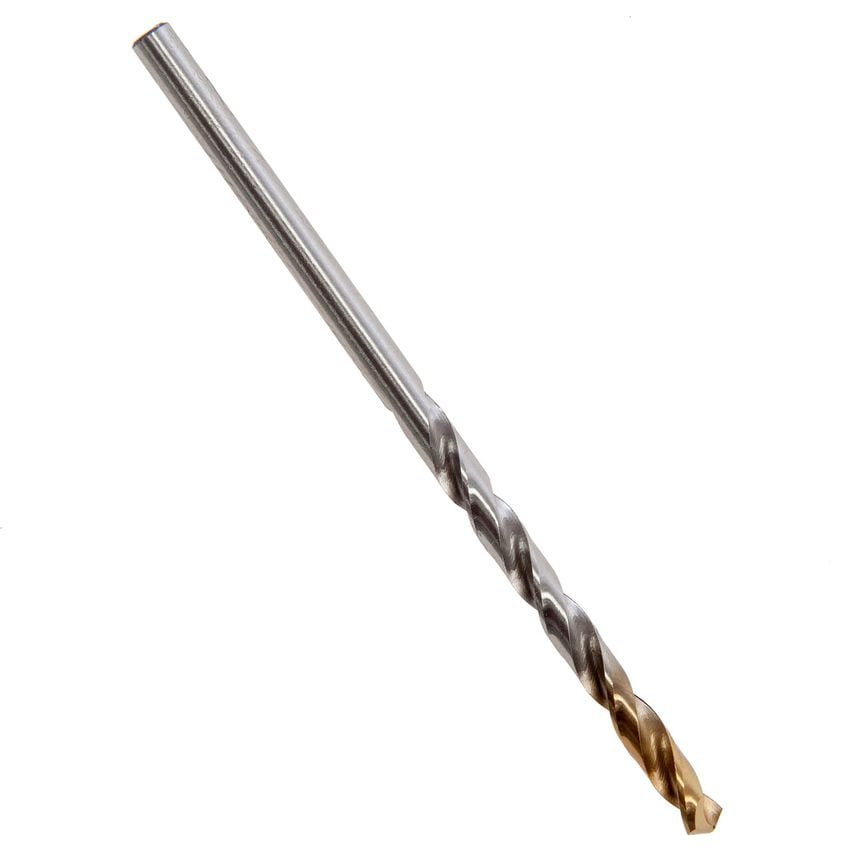 A002 HSS Tin Coated Tip Jobber Drill Bits 3.1mm (Box of 10)