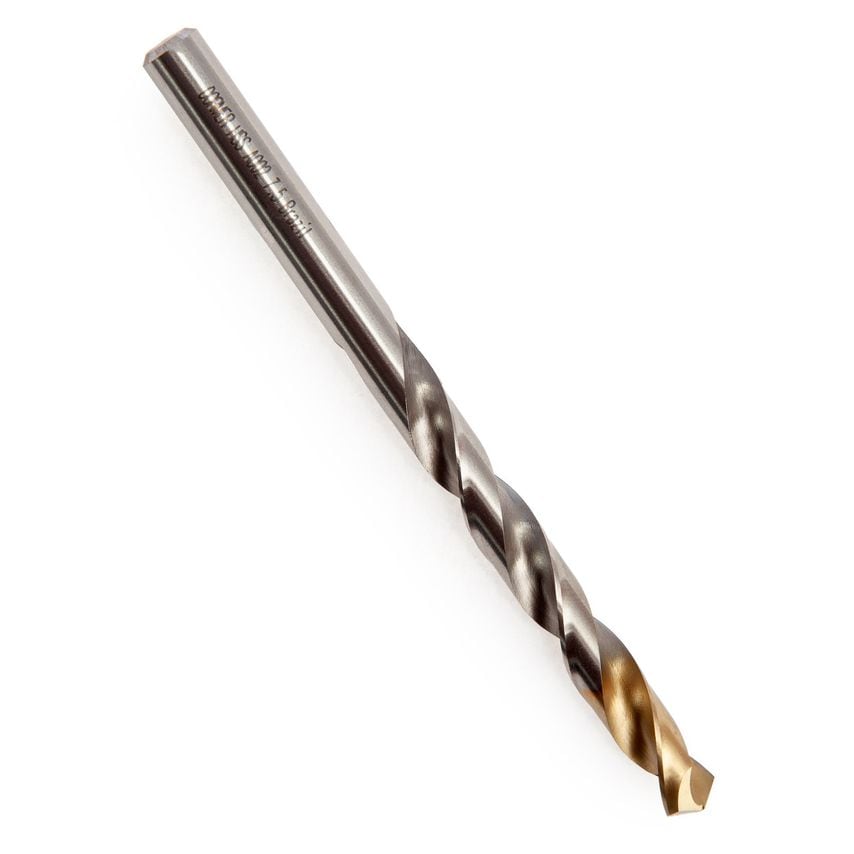 A002 HSS Tin Coated Tip Jobber Drill Bits 7.5mm (Box of 10)