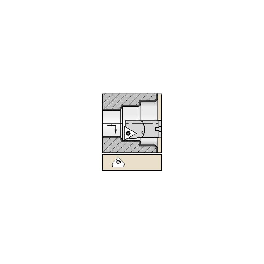 A0506STFPR18 S Clamping Boring Bar D0.38 L5
