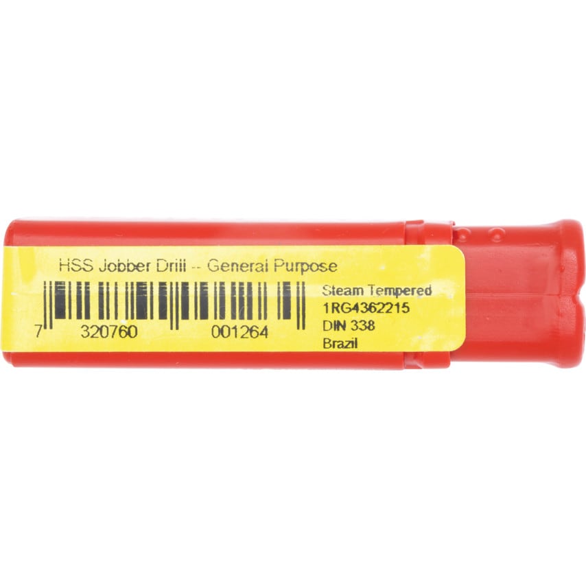 A100 1/8" HSS Straight Shank Jobber Drills