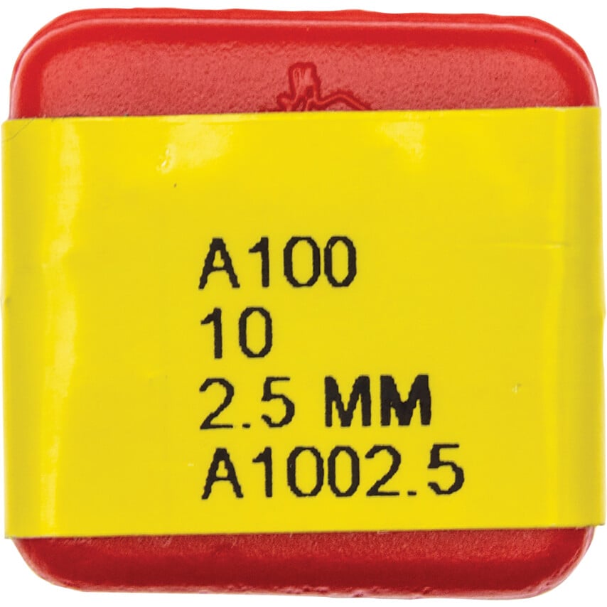 A100 2.50MM Jobber/Twist Drill HSS Straight Shank