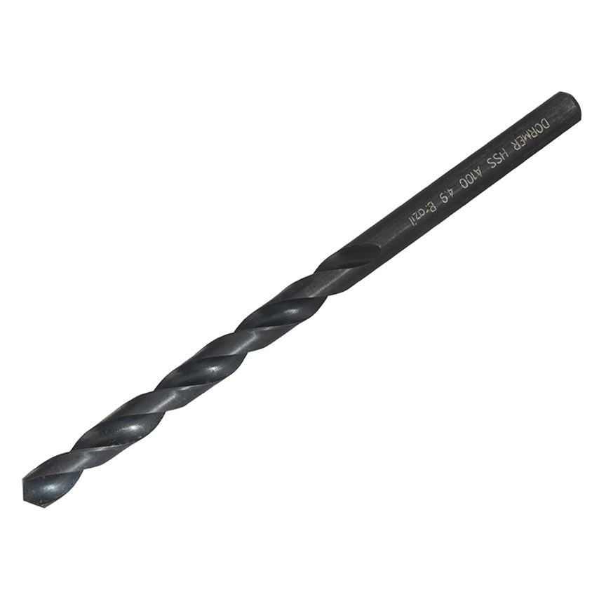 A100 HSS Jobber Drill Bit 4.90mm OL86mm WL52mm DORA100490