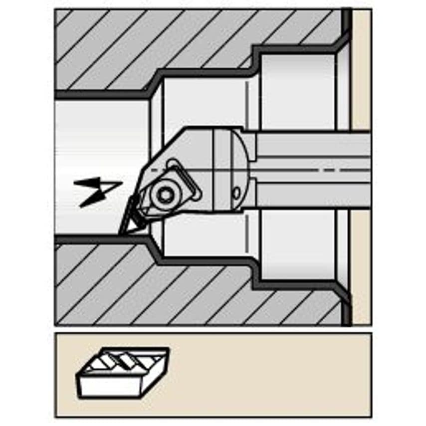 A12SNKQCR05 Top Notch Boring Bar D0.75 L10