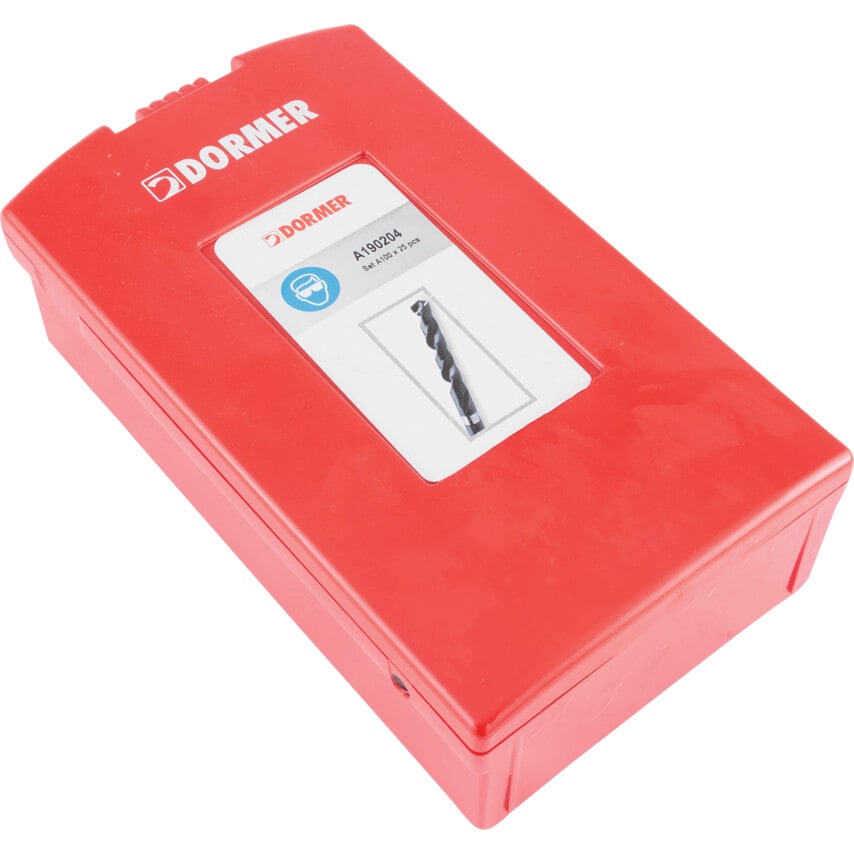 A190 NO.204 HSS Jobber Drill Set - 25 Piece
