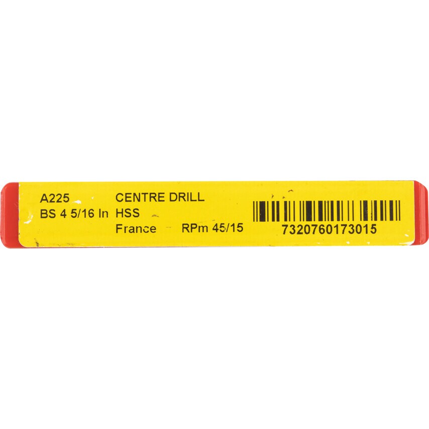 A225 BS4 HSS Centre Drill