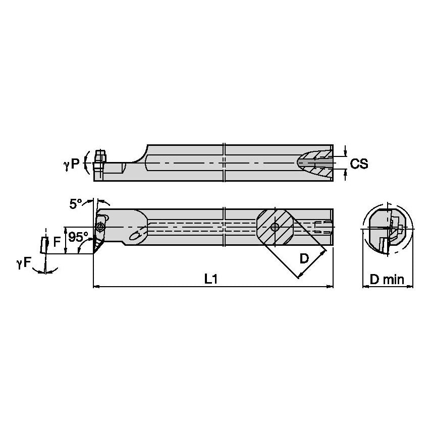 A24UNVLCR3 Top Notch Boring Bar D1.50 L14