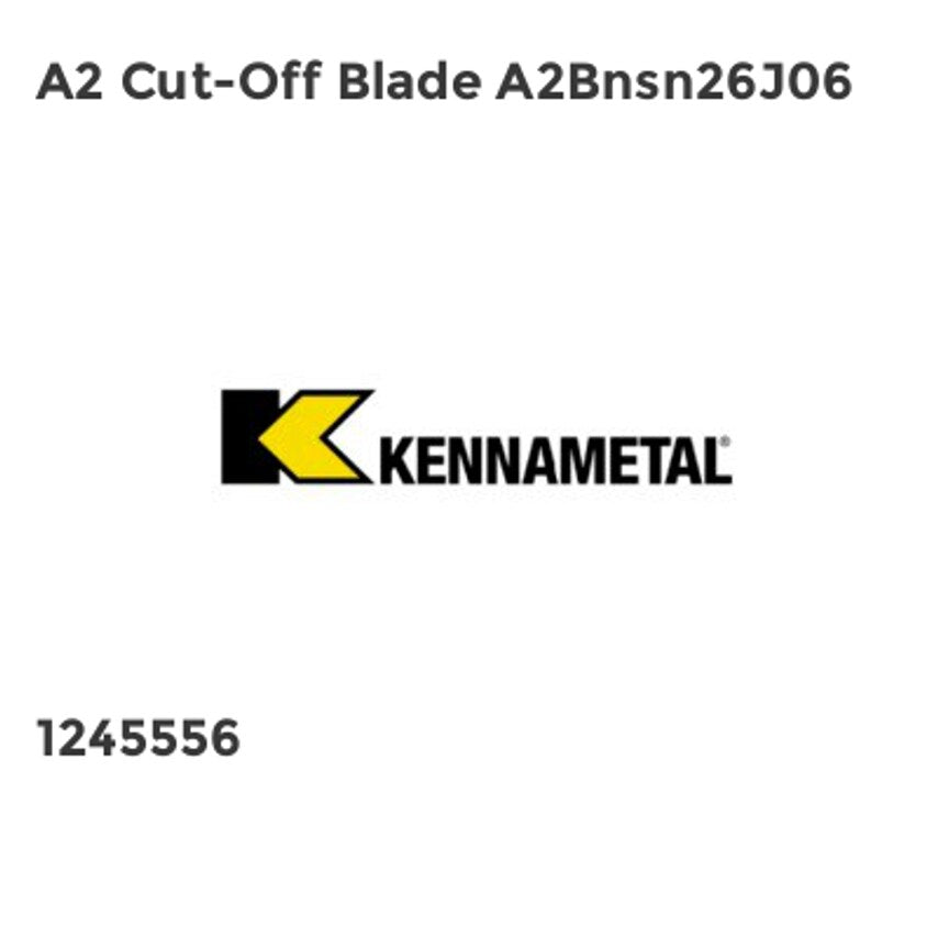 A2 Cut-Off Blade A2Bnsn26J06