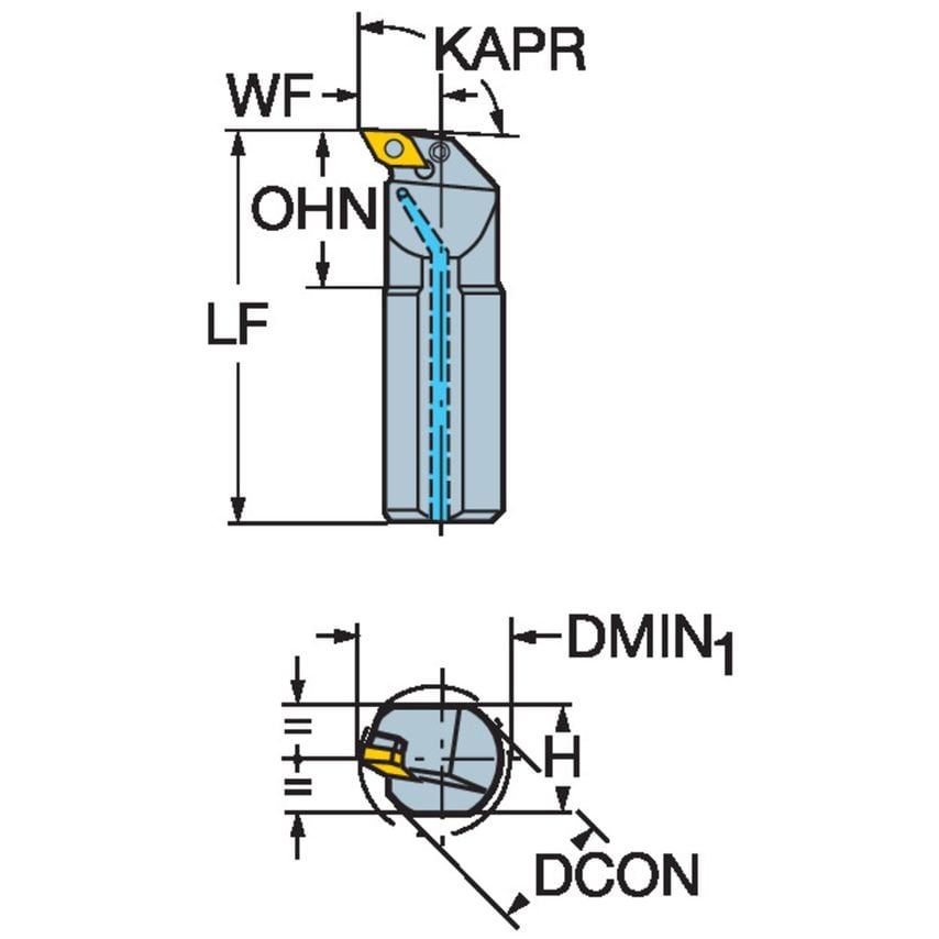 A32T-PDUNR 11 Tool Holder
