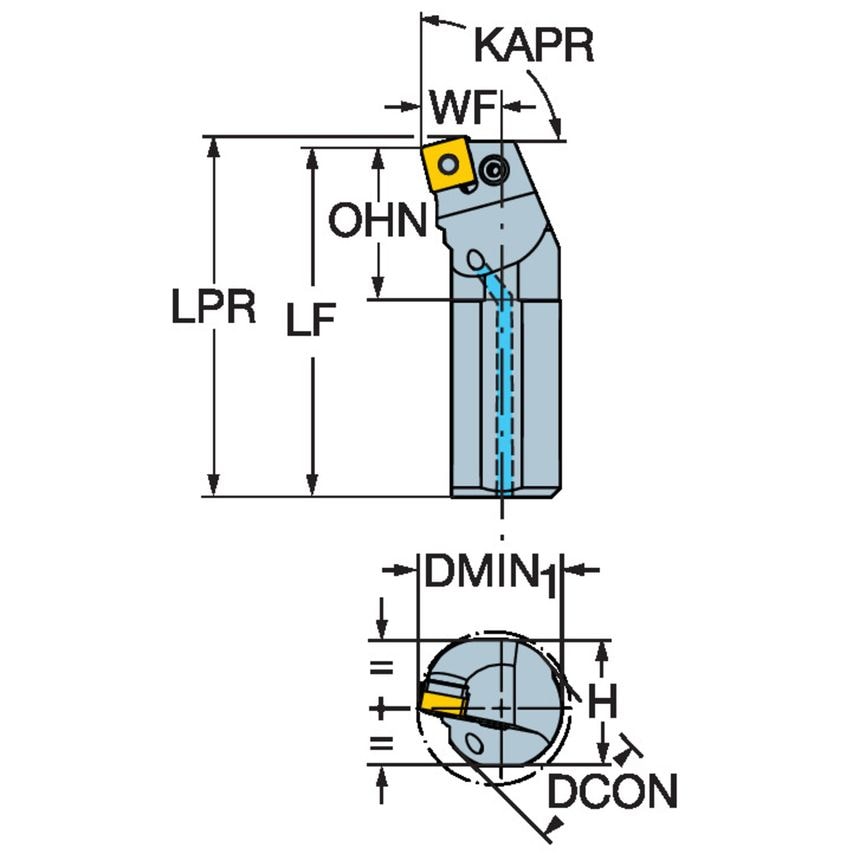 A32T-PSKNR 12 Tool Holder
