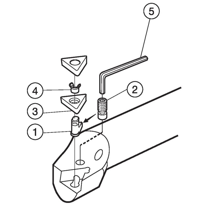A32T-PSKNR 12 Tool Holder