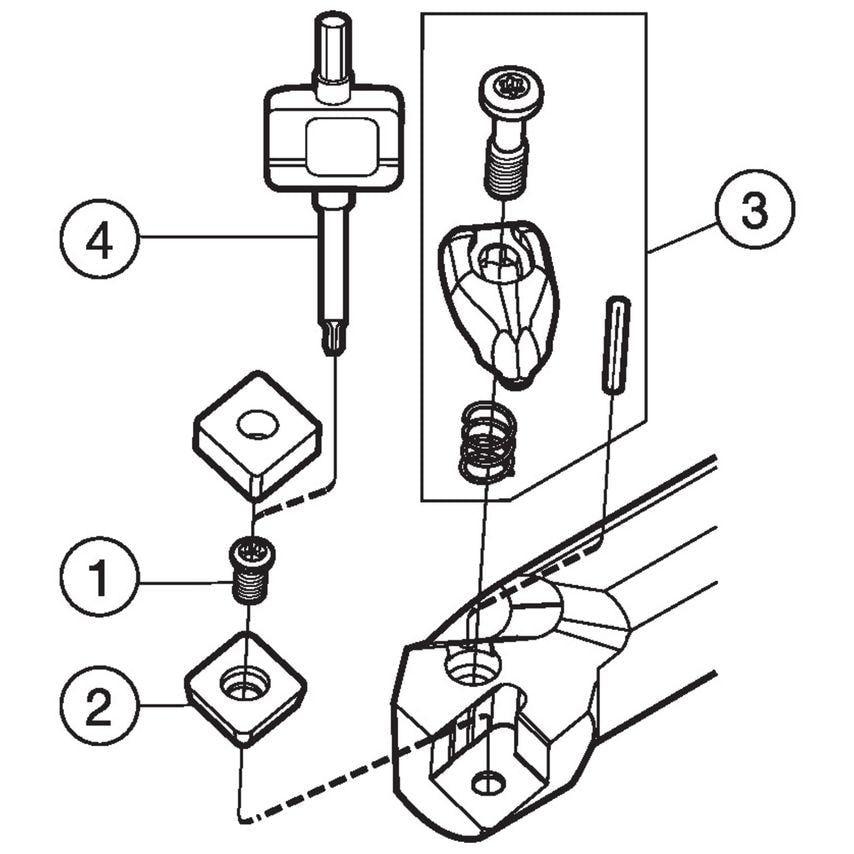 A40T-DSKNR 12 Toolholder