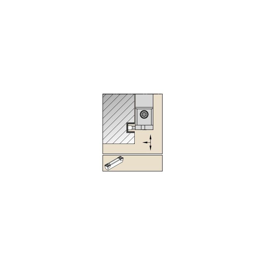 A4ENN2525M0407 A4 Holder W25, 0MM L150, 0MM