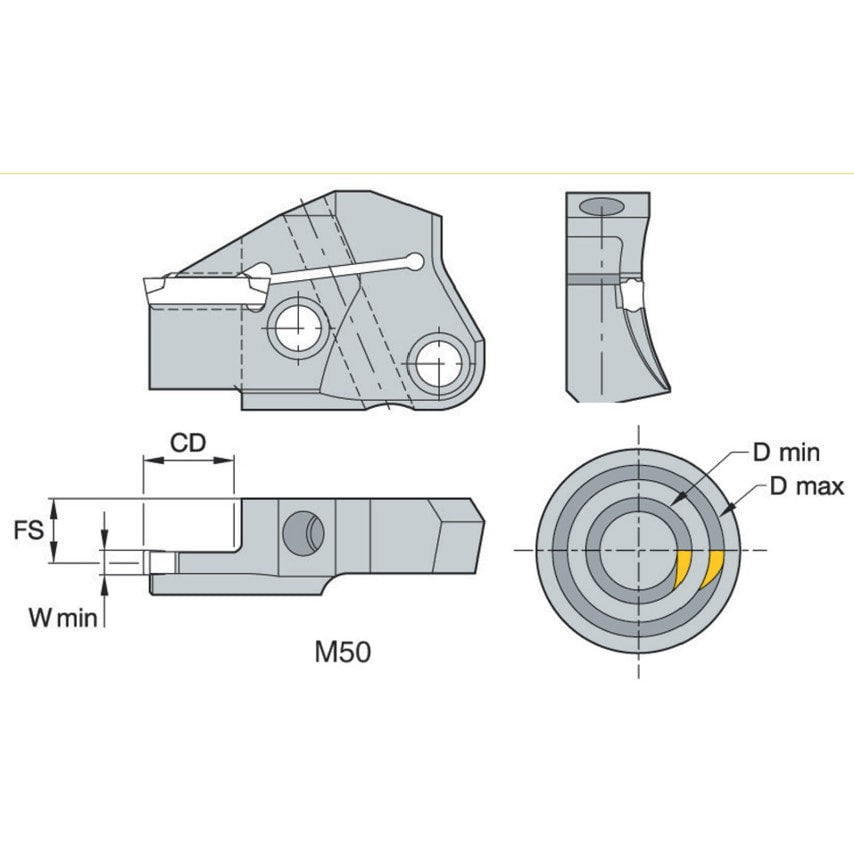 A4M50R 0212 B120254 Blade