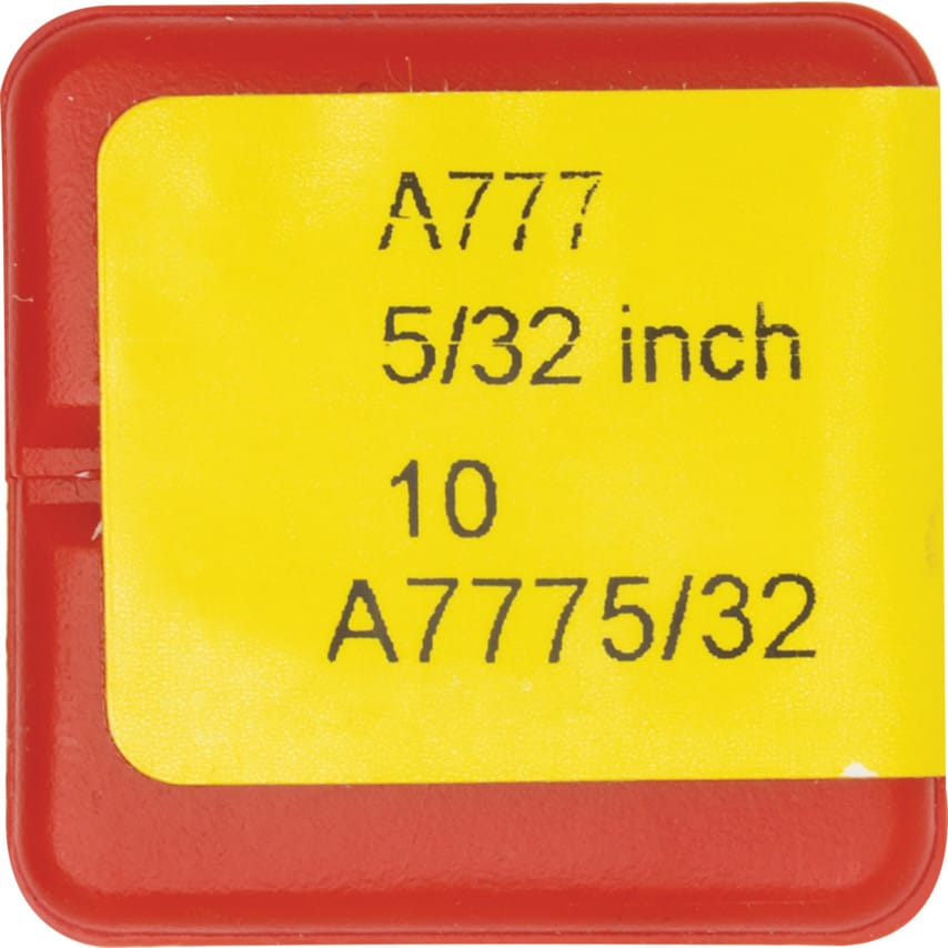 A777 5/32" HSCo Heavy Duty Jobber Drill