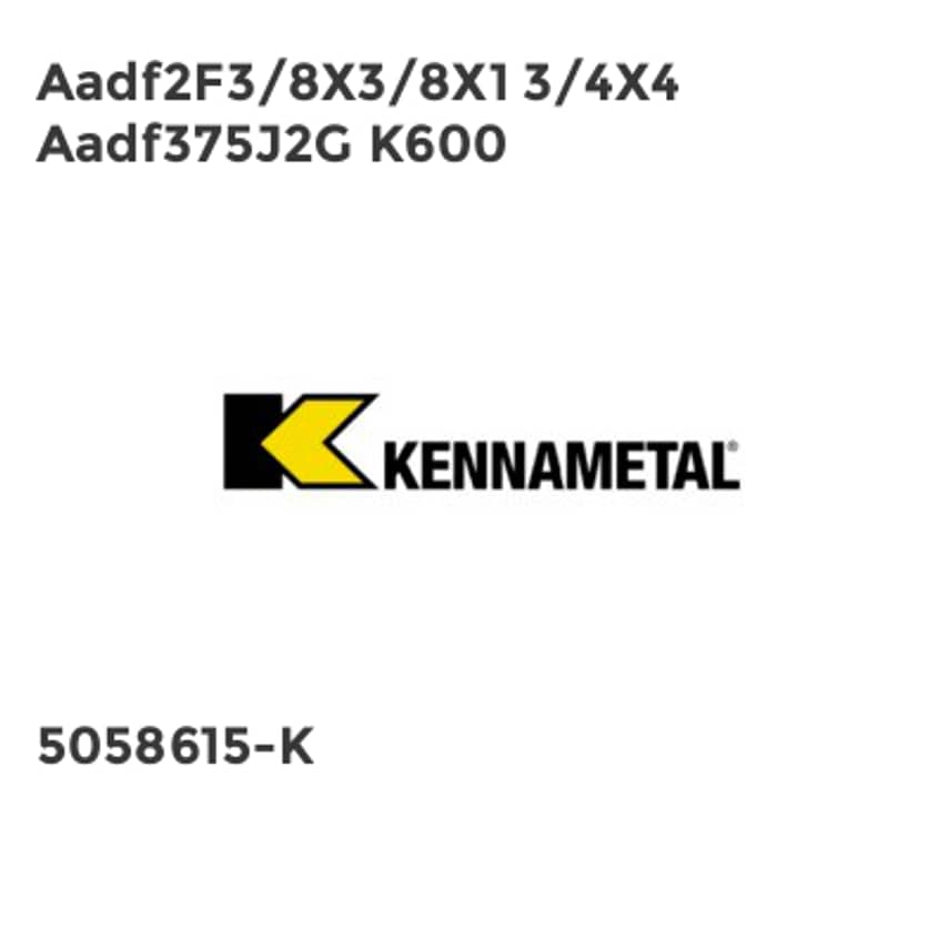 AADF2F3/8X3/8X1 3/4 x 4 AADF375J2G K600