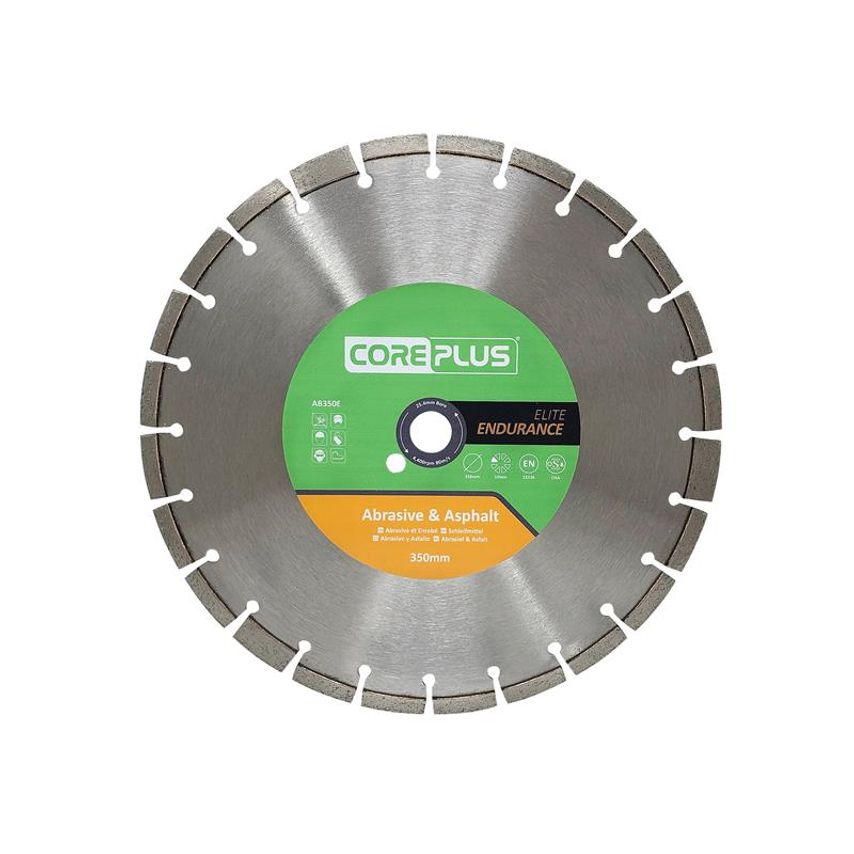 AB350E Elite Abrasive & Asphalt Diamond Blade 350mm CORDBAB350E
