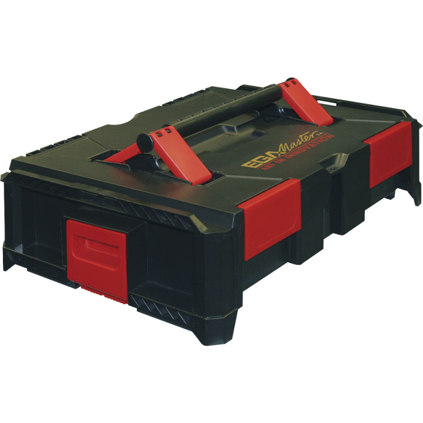 ABS Tool Case Stackable with Upper Tool Panel 464 x 335 x 142mm