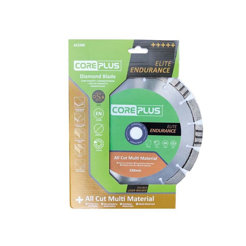 AC230E Elite All Cut Multi-Material Diamond Blade 230mm CORDBAC230E